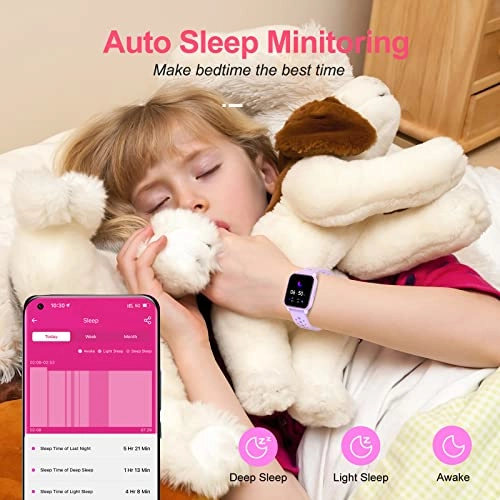 Fitness Tracker Watch for Kids Plastic