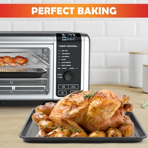 Oven Air Fryer Basket and Tray - Stainless Steel Carbon Steel