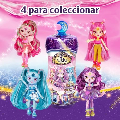 Pixlings - 4 Different Dolls 6" Fashion Doll