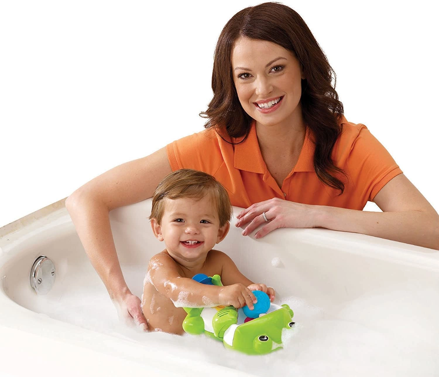 COLOR LAND CHILDRENS TOYS CENTER LLC Pour And Float Froggy - Electronic Bath Toy 3 cups