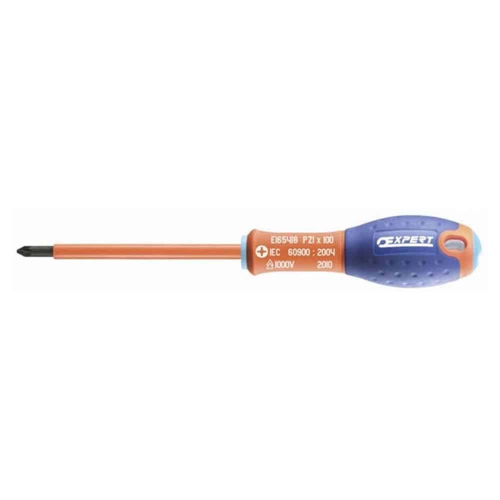 Expert E165422 Insulated Pozidriv Screwdriver Pz3 x 150mm