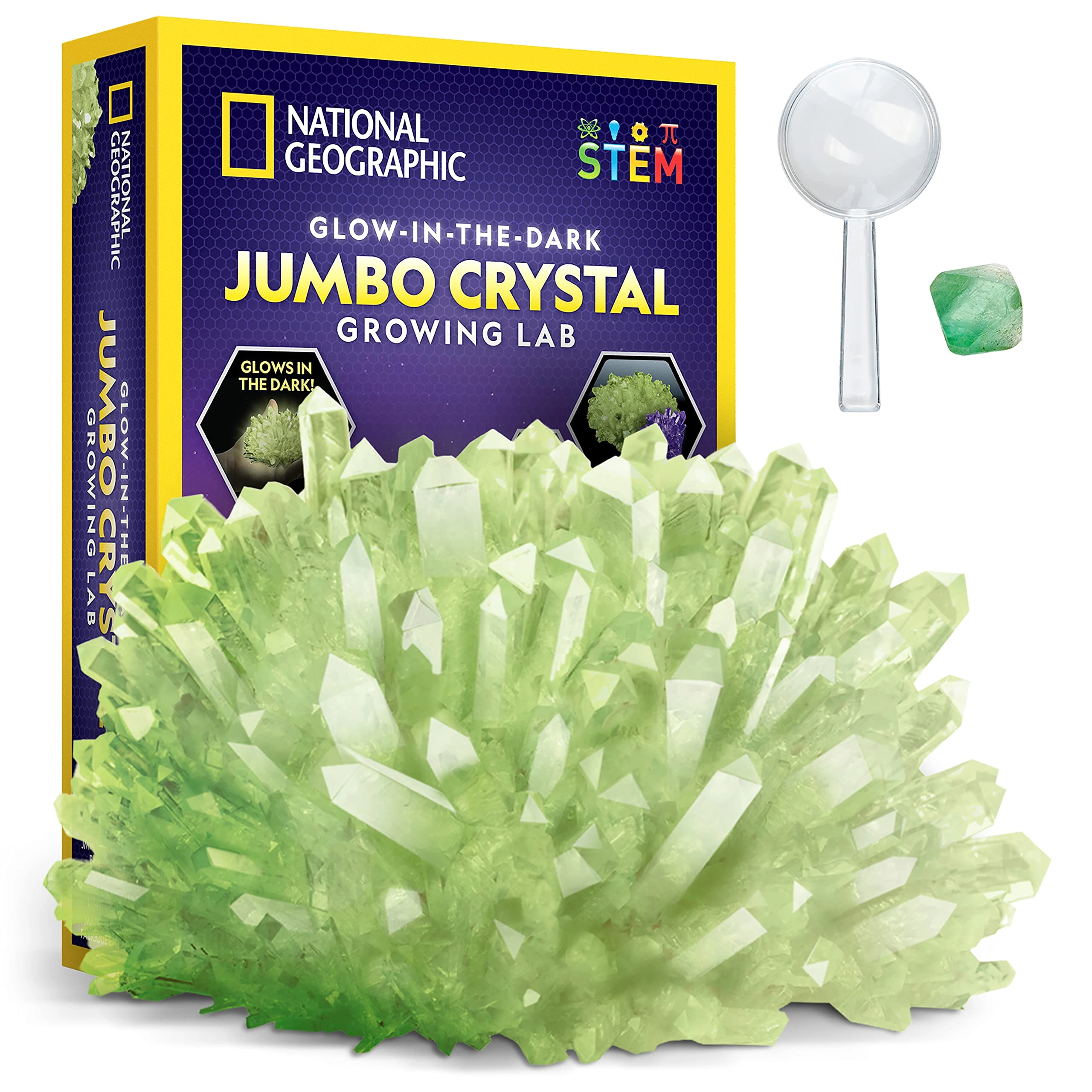 JMW Sales, Inc. National Geographic Jumbo Crystal Growing Kit Geology - 8 years+
