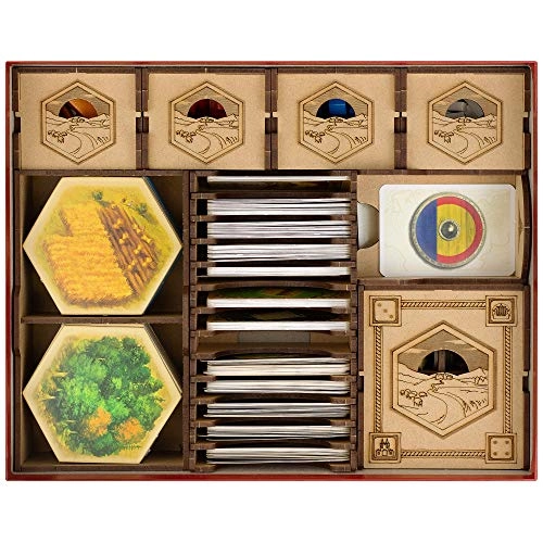 Board Game Organizer - Storage Kit Compatible with Catan