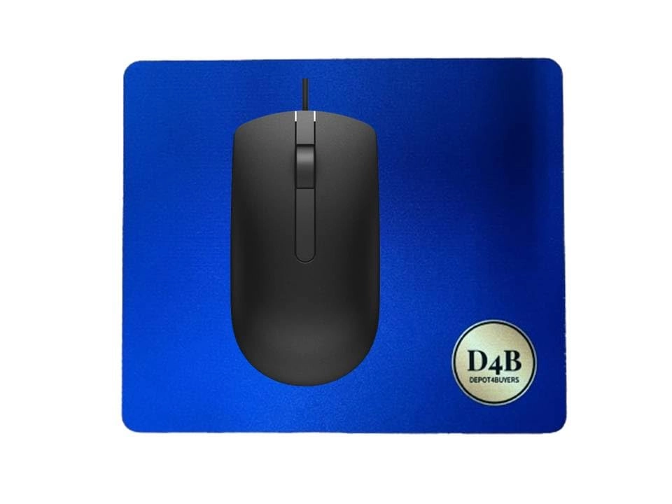 Depot4Buyers MS116-BK Optical Mouse - Wired
