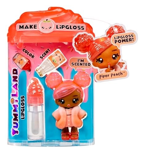 Piper Peach Doll + Lipgloss Pet - Ages 4+