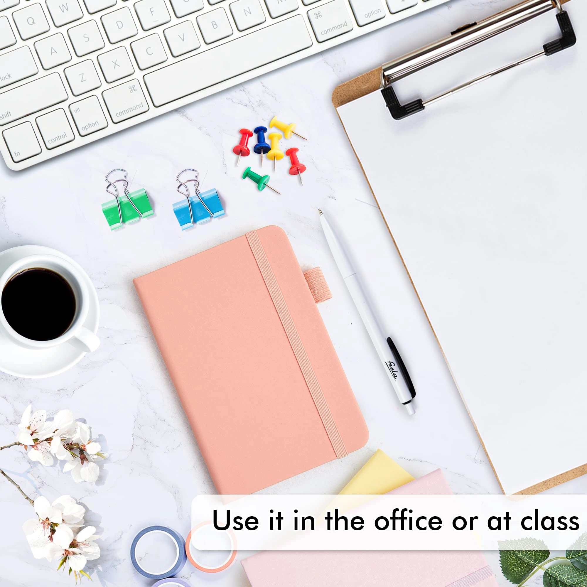 Pocket Notebook A6 Hardcover - Lined 56 Sheets