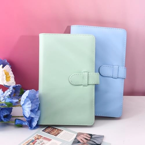 2x3" 96 Pockets Faux Leather Photo Album
