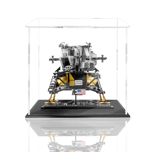 Acrylic Display Case - Lego 10266 Lunar Module No.11 25x25x25cm