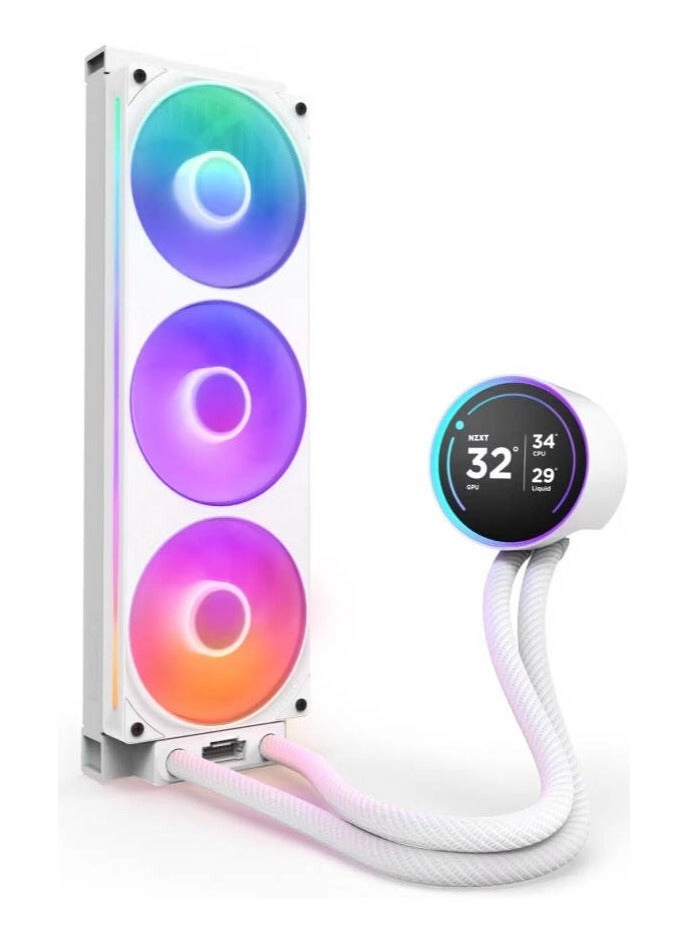 Kraken Elite 360 RGB - three fan(s)