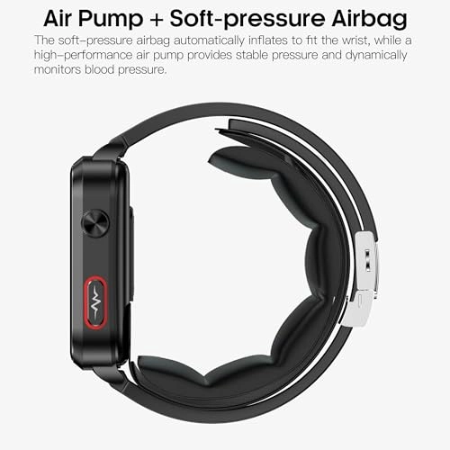 BP1 - 1.92" IPS Color Screen Air Bag Air Cuff 24/7 Heart Rate