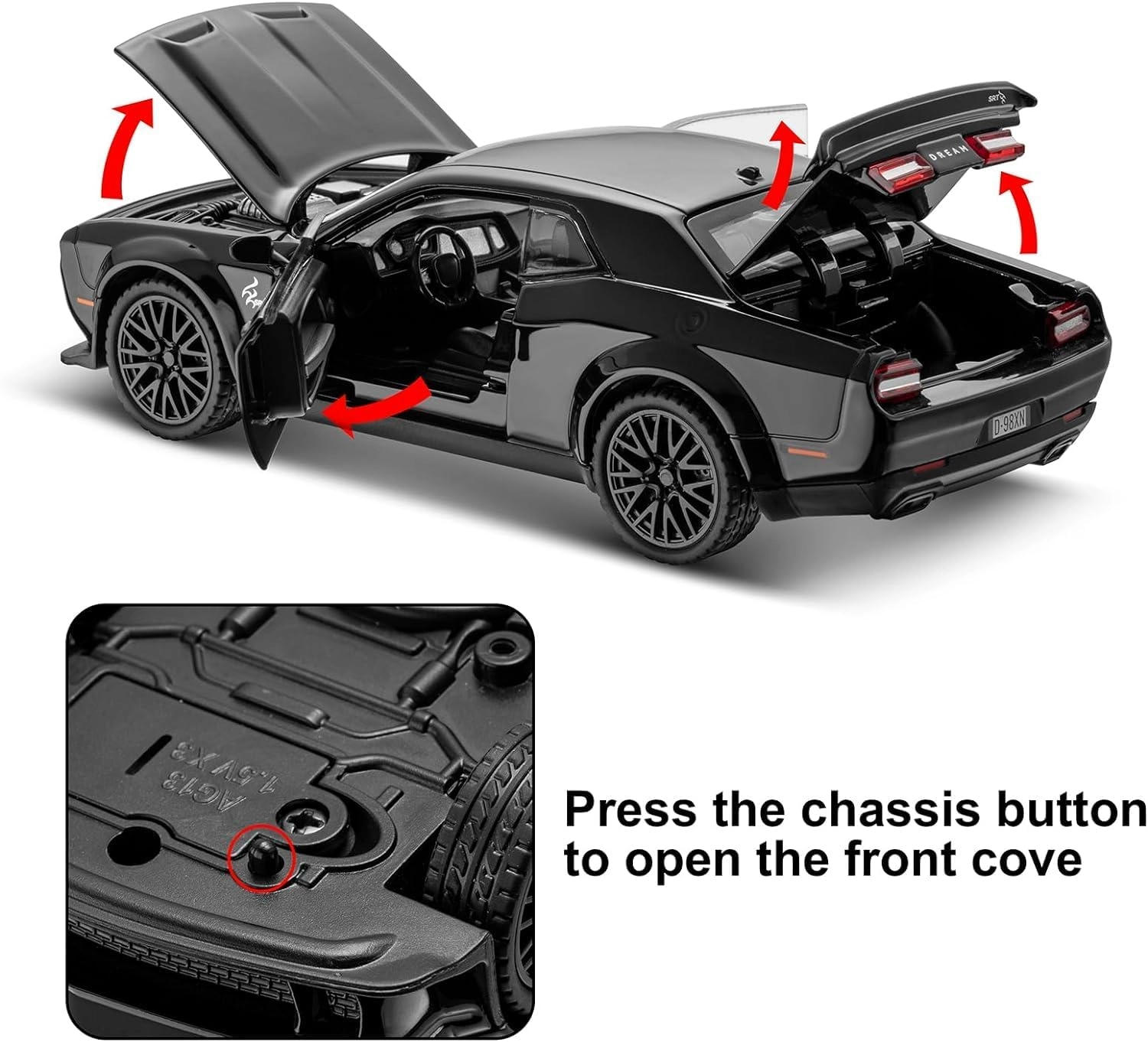 Challenger Hellcat - 1:32 1pcs