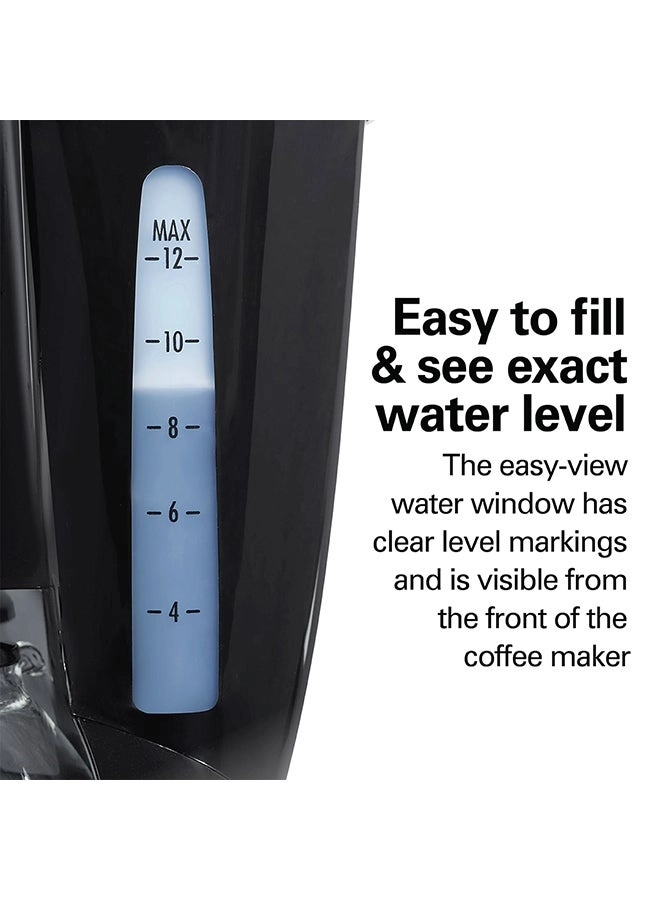12-Cup Drip Coffee Maker 49316