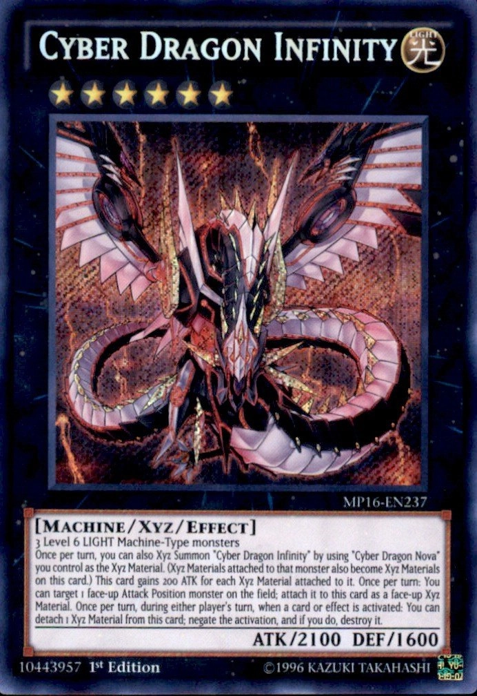 Konami Cyber Dragon Infinity - 1 pcs MP16-EN237