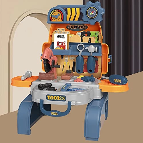 ROLE PLAY MECHANIC/TOOLS STATION TOY SET SCHOOL BAG - 23 pcs (SAB-LS_RPSB_TSYE)