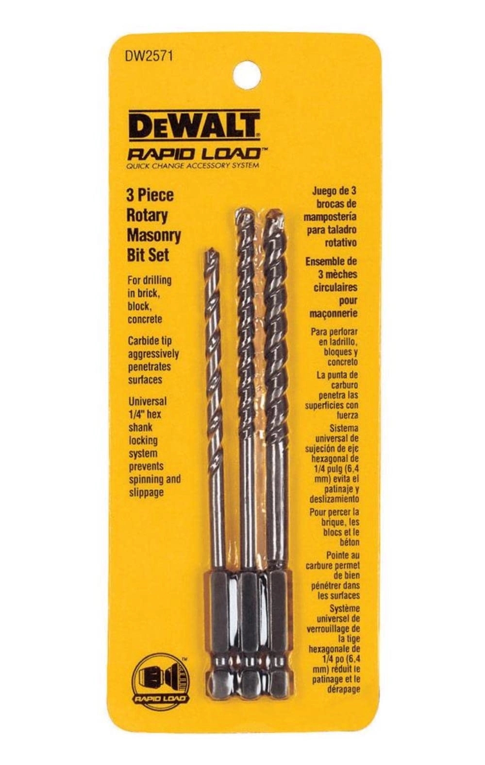 DeWALT DW2571 - 3-Piece