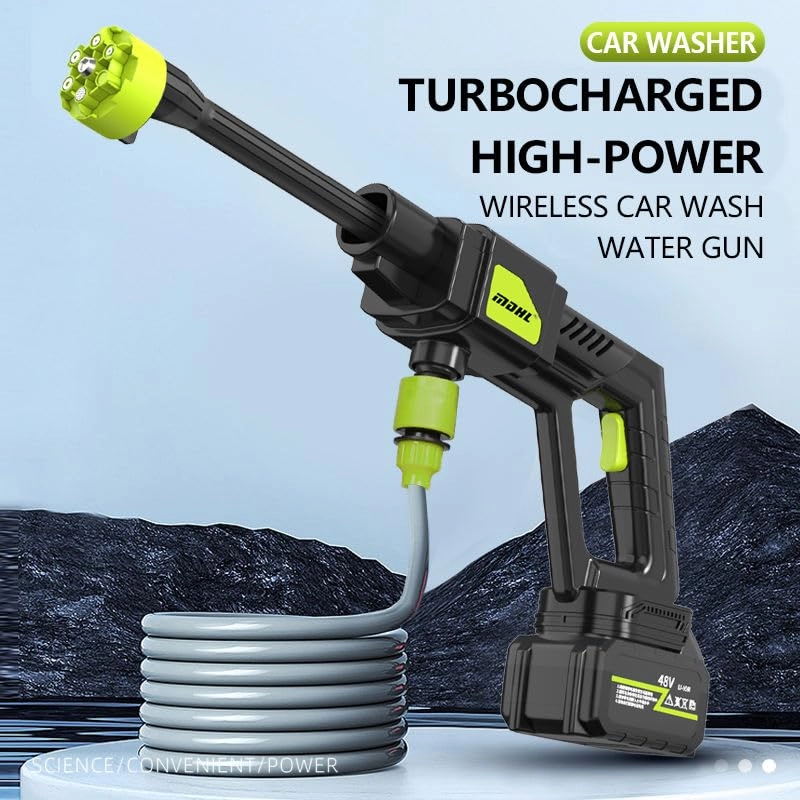 48V Portable Pressure Washer - Rechargeable Cordless