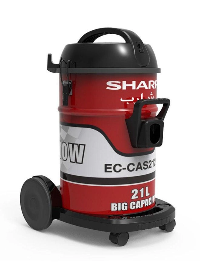Sharp Corporation Drum Vacuum Cleaner (EC-CAS2121-Z)