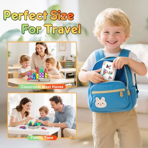 Magnetic Tiles Construction Set - 42 pcs