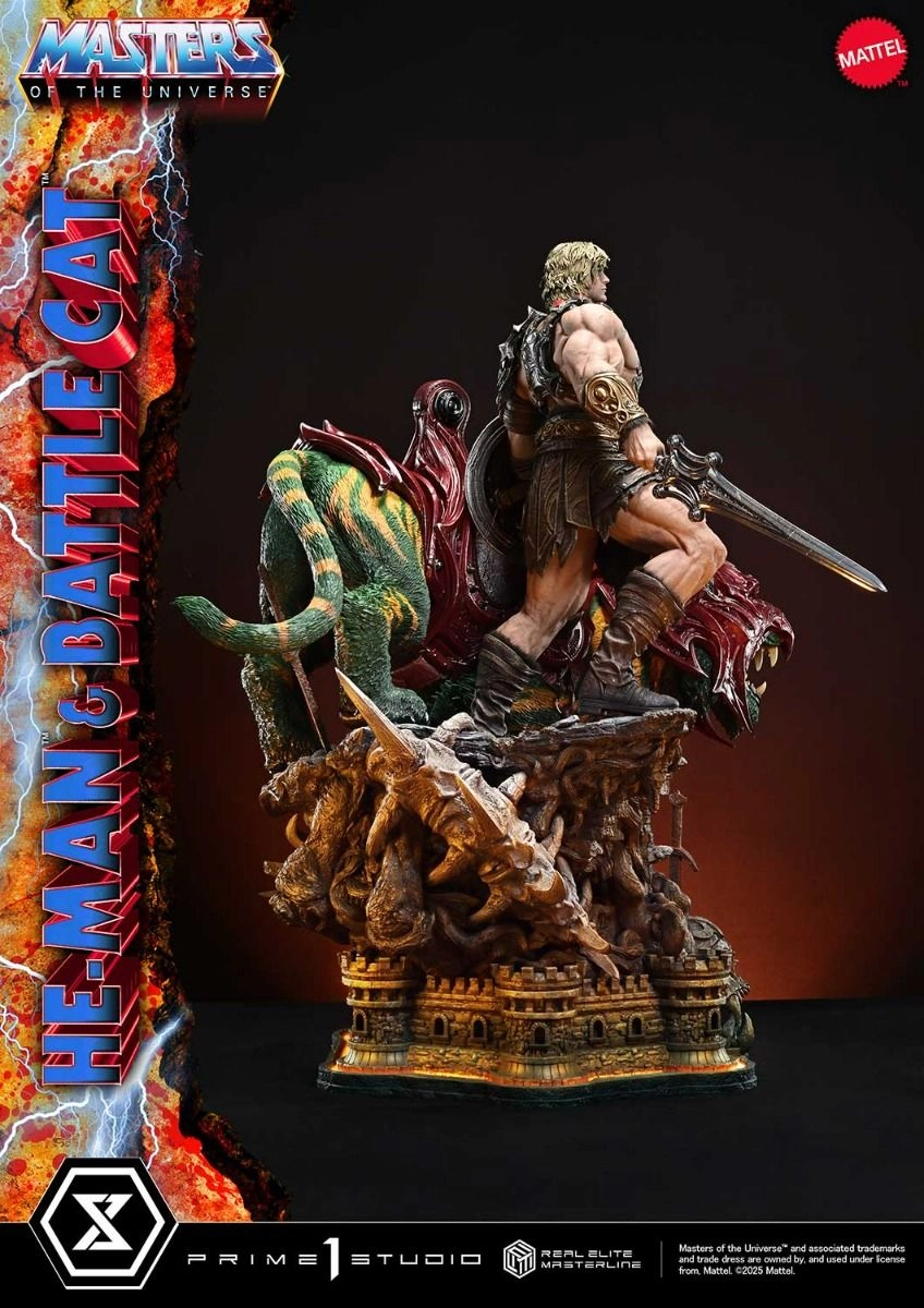 He-Man & Battle Cat - Real Elite Masterline 1/4 Statue