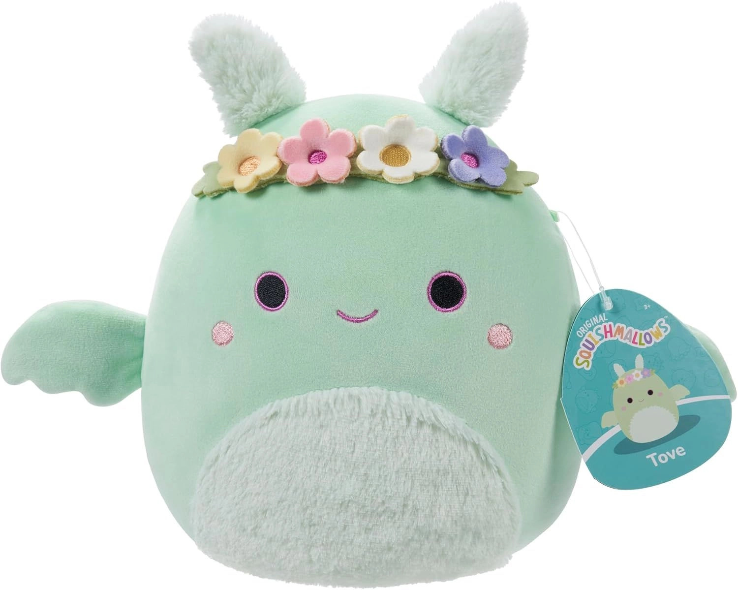 Mothman Tove 19.00 cm Plush Mint Green