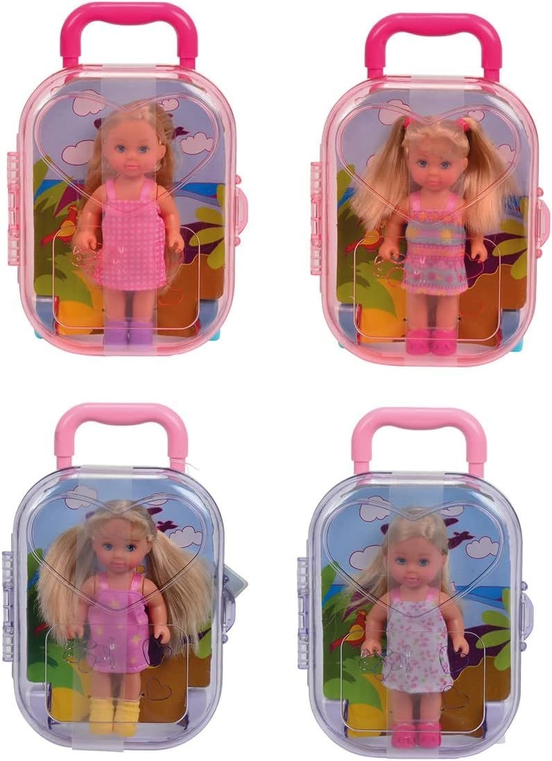 Evi Love Travel Mini Doll - 12cm Ages 3+