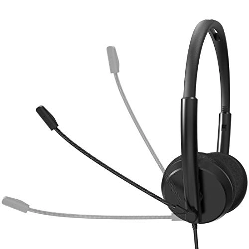 Comfort-Fit Call Center Wired Headset