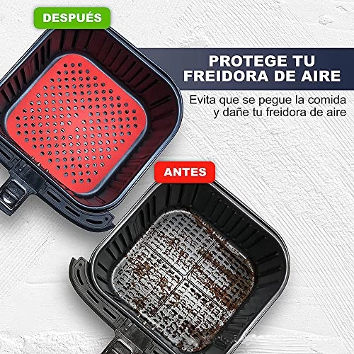 Silicone air fryer mat - 2 Pack