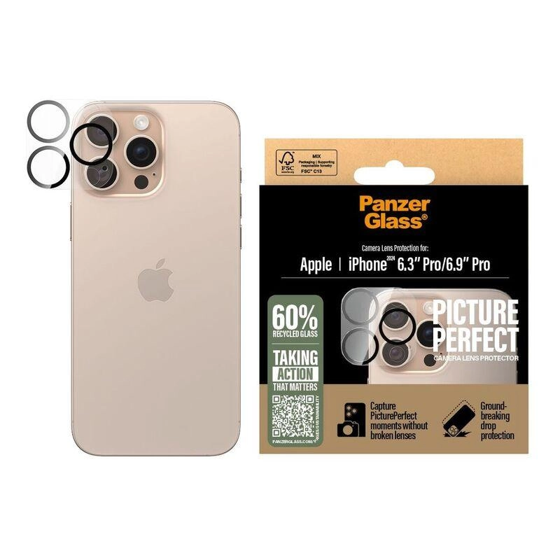 PicturePerfect Camera Lens Protector - iPhone 16 Pro/16 Pro Max