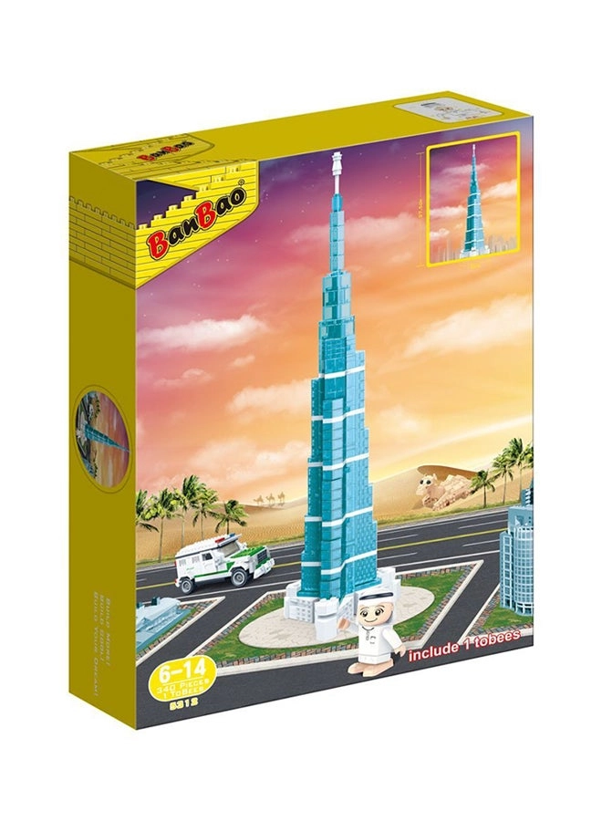 BanBao Burj Khalifa (5312) - Crystal Multicolour