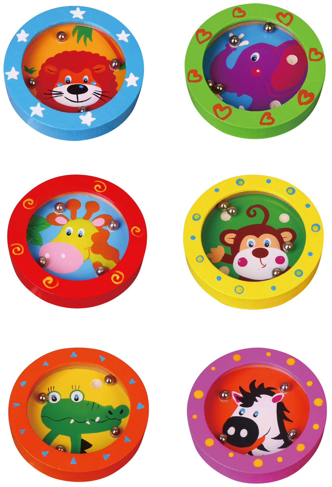 VIGA Wooden Maze - assorted 1 pcs