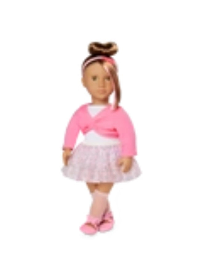 Mika Fashion Doll - 46 cm Butterfly Ballet Outfit Ages 3+