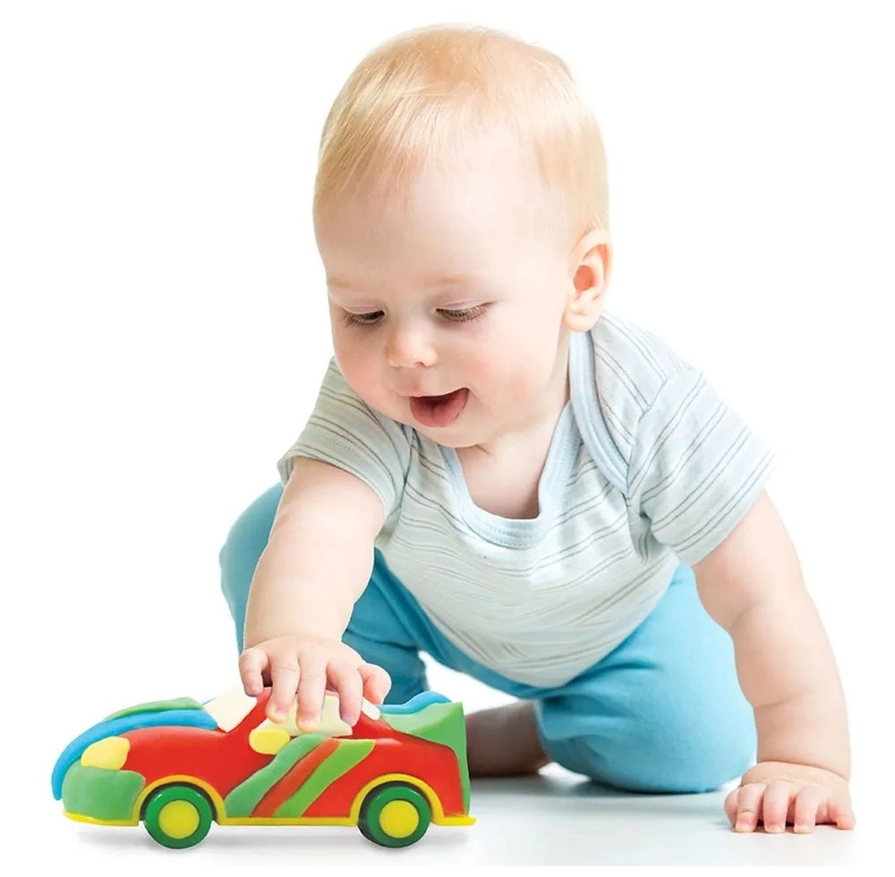 Dough Creation Car Set - 3+ 6 pieces