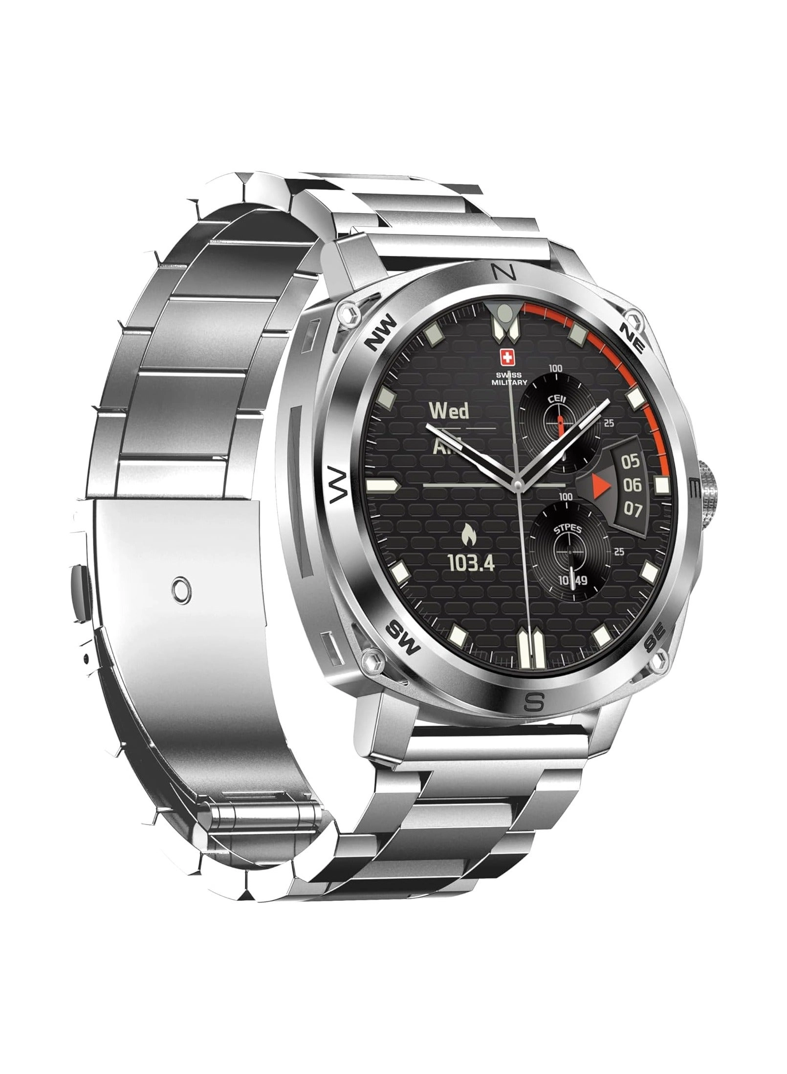 DOM4 36mm Stainless Steel