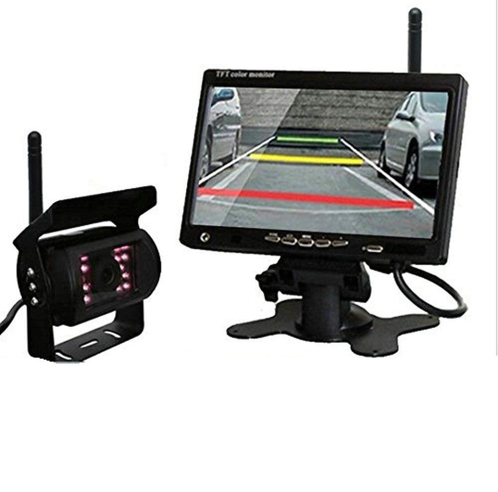 B&W Cases 7" Car Rear View Monitor - IR Wireless 800(H) x RGB x 480(V)