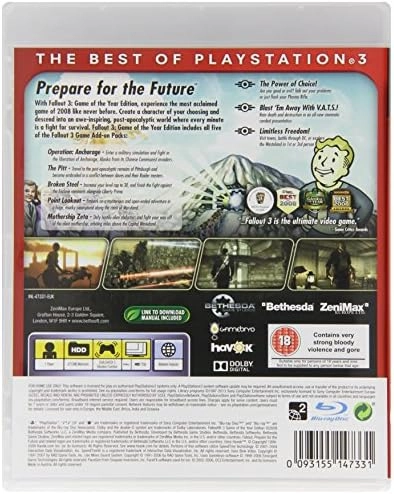 Fallout 3 - Game Of The Year Edition PS3