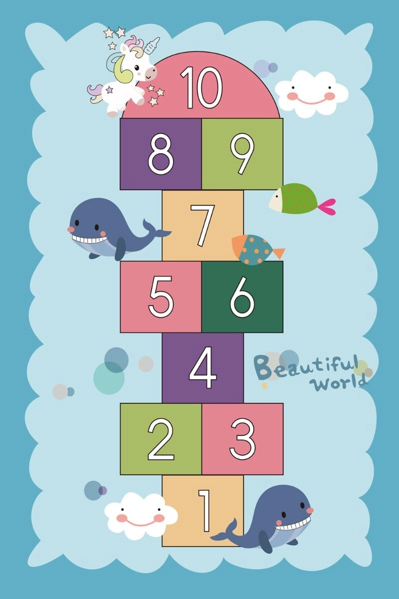 Factory Price Hop-Skip-Jump Play Mat - 2+