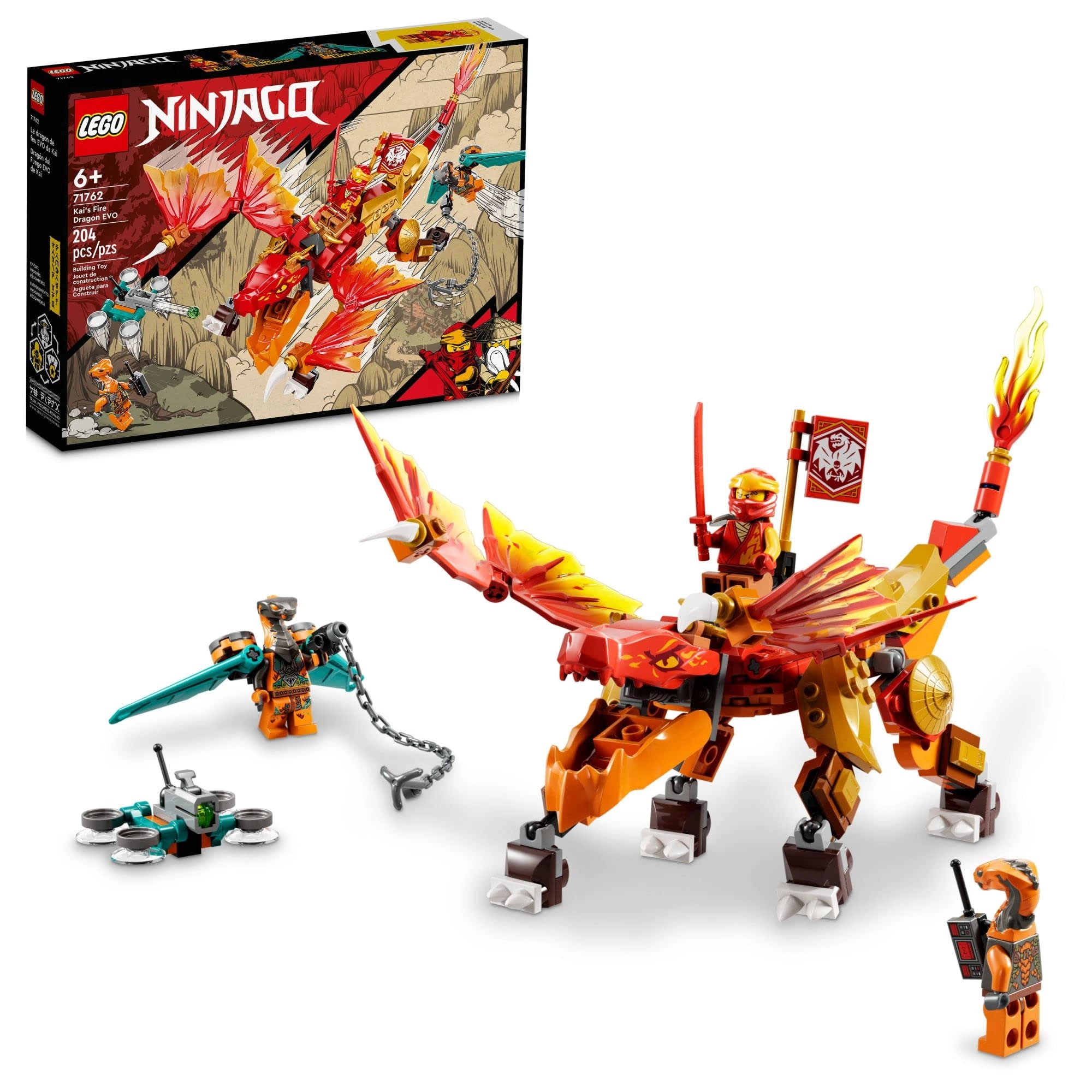 NINJAGO Kai’s Fire Dragon EVO (71762)