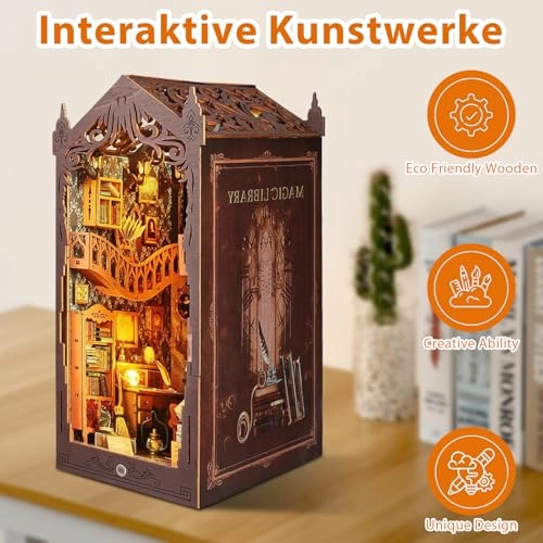 Miniature Book Nook Kit