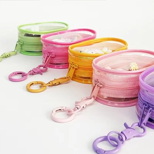 Figure Display Bag - Baby Pink Cabin