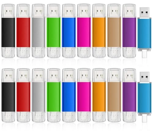 USB C Flash Drive - USB 2.0 USB-C USB-A 16GB