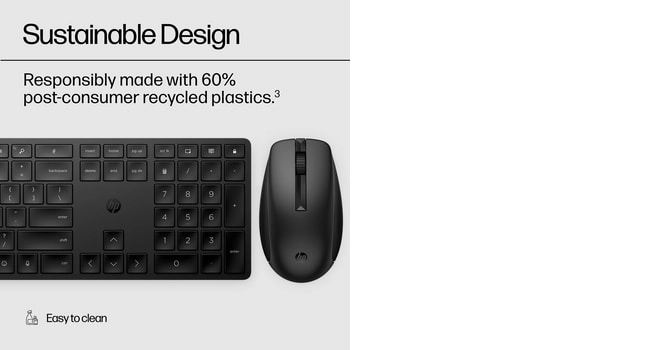 650 Wireless Keyboard And Mouse Combo - AR/EN Wireless