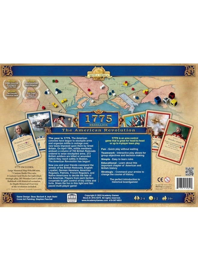 1775 Rebellion The American Revolution