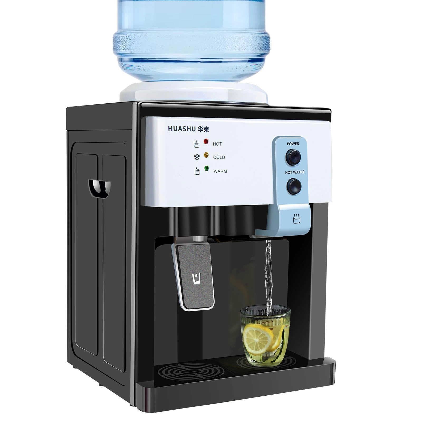 kinhall Top Loading Water Dispenser - Hot and Cold Stainless Steel