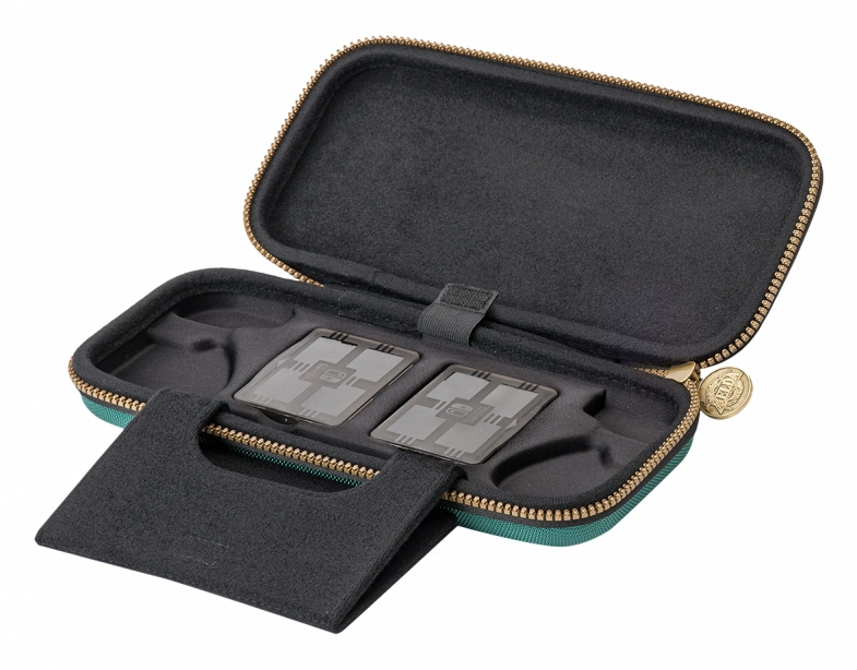 Nintendo Switch Deluxe Travel Case - Compatible with Nintendo Switch, Nintendo Switch Lite, Nintendo Switch OLED 2 game card cases 2 Micro SD card cases