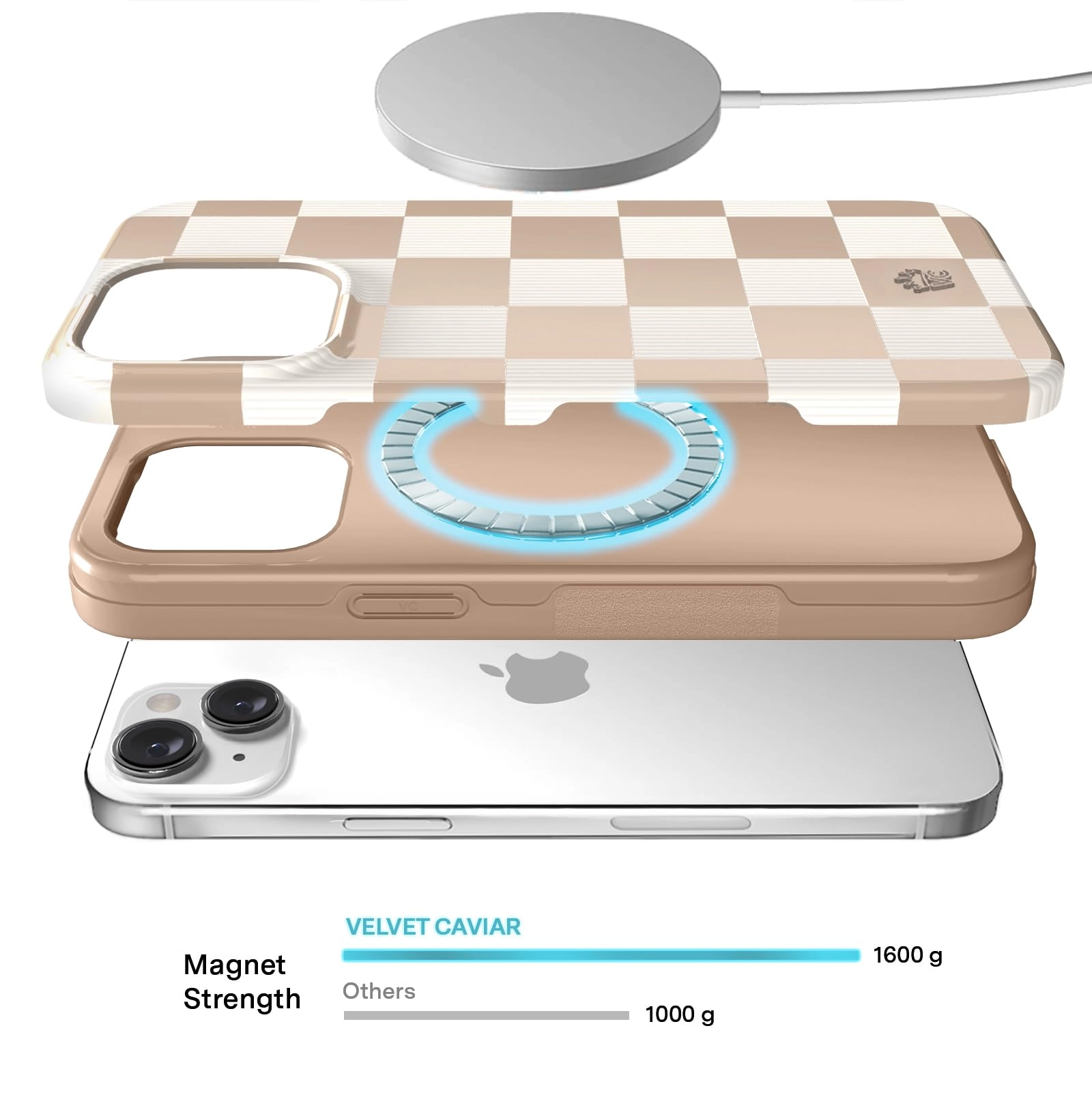iPhone 15 Plus Case - Thermoplastic Polyurethane Basic Case with MagSafe for iPhone 15 Plus