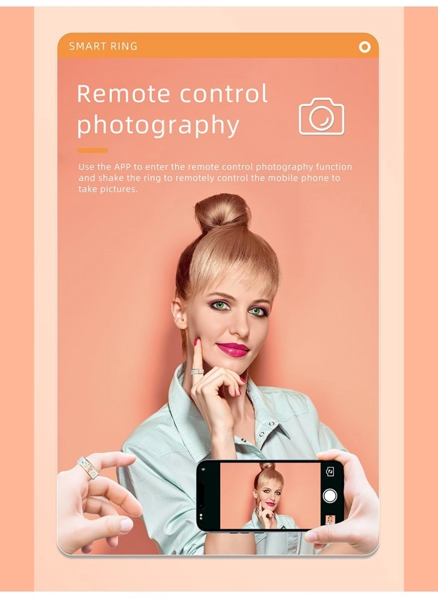 SMART RING - NFC IP68 Health Monitoring