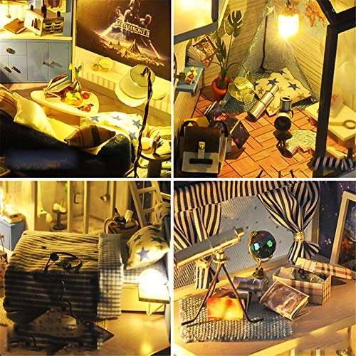 Miniature House - 3D Wooden DIY LED