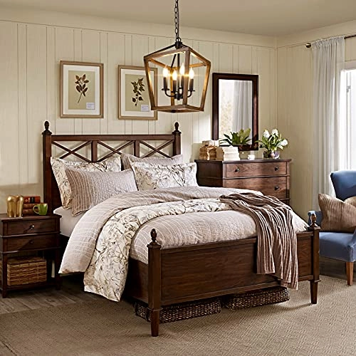 Farmhouse 4-Light Chandelier - Dimmable