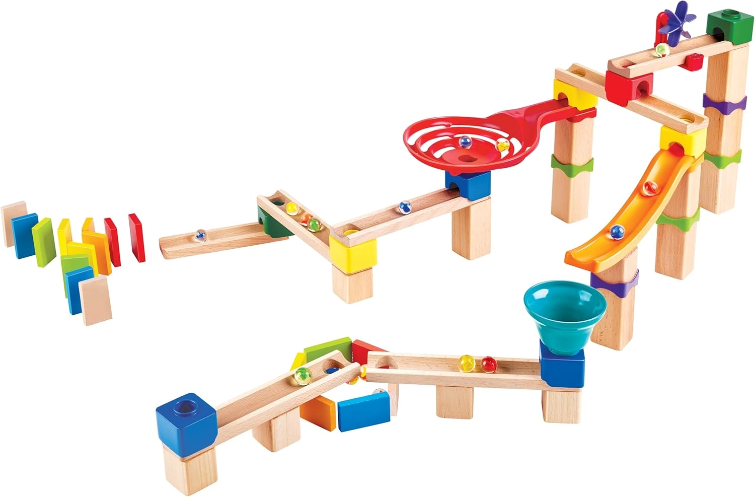 Hape Toys Marble Run Race Track - 3 years+ 81 pieces