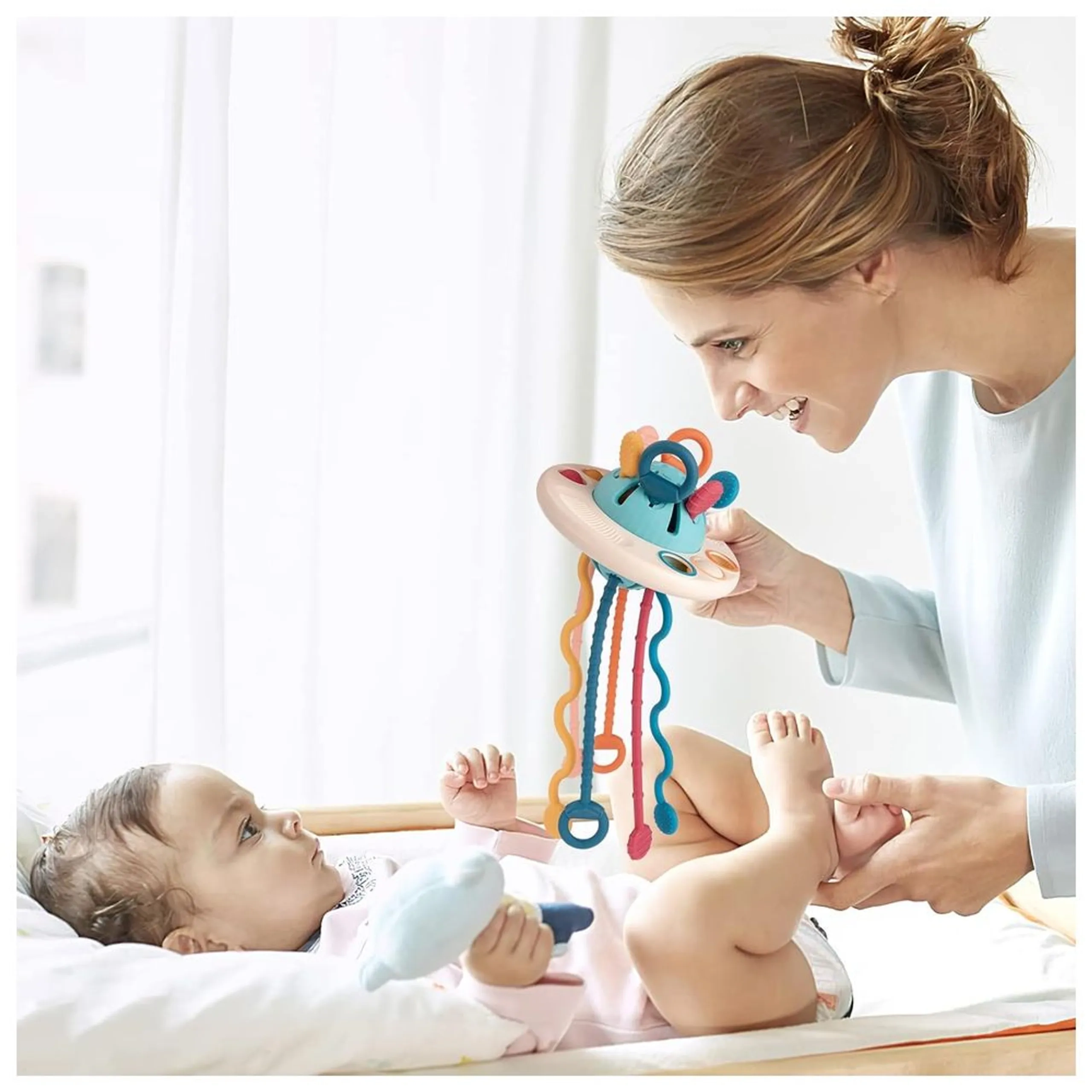 Sensory Montessori Baby Silicone Toy